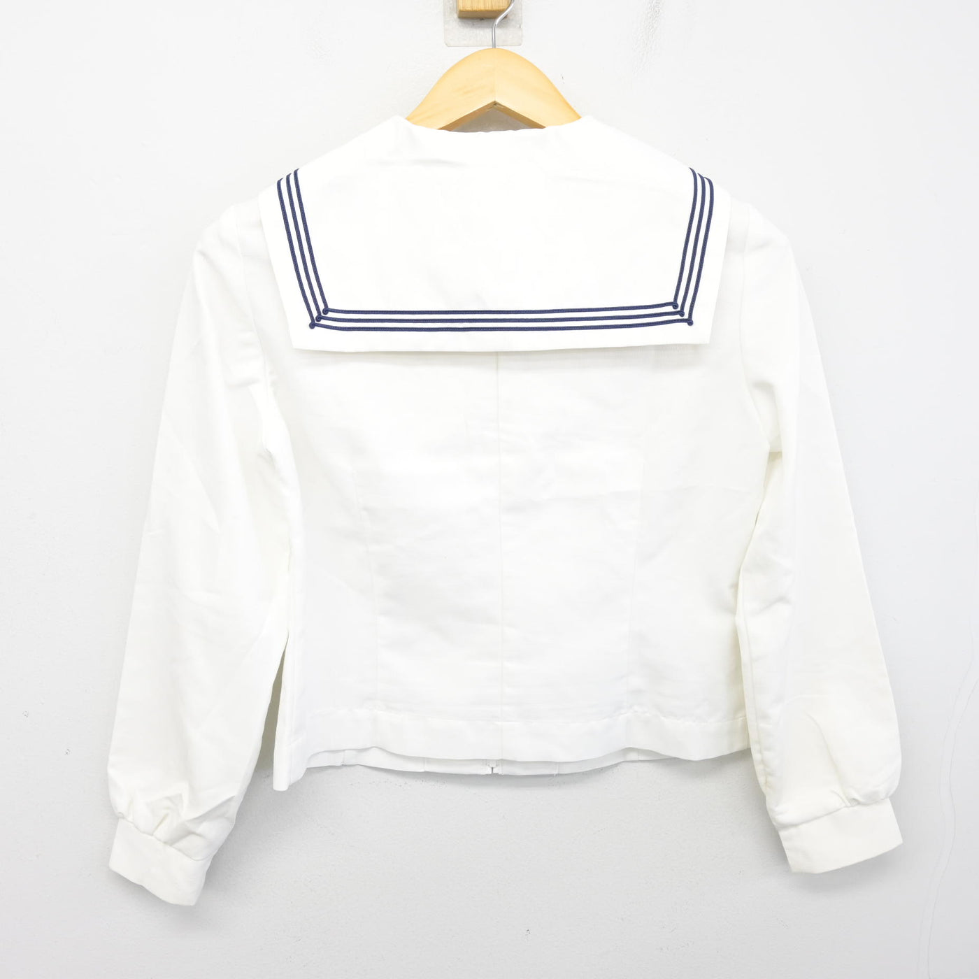 【中古】北海道 札幌英藍高等学校 女子制服 3点 (セーラー服・スカート) sf100260