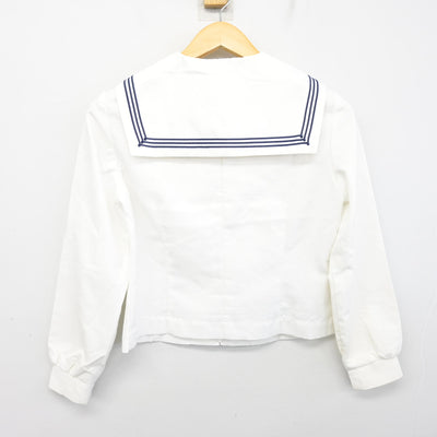 【中古】北海道 札幌英藍高等学校 女子制服 3点 (セーラー服・スカート) sf100260