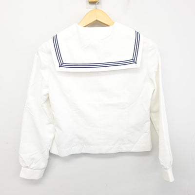 【中古】北海道 札幌英藍高等学校 女子制服 2点 (セーラー服・シャツ) sf100262