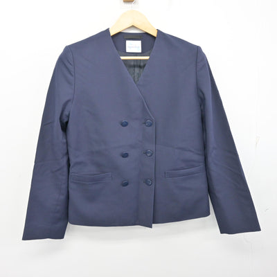 【中古】茨城県 水戸市立第四中学校 女子制服 2点 (ブレザー・ジャンパースカート) sf100267
