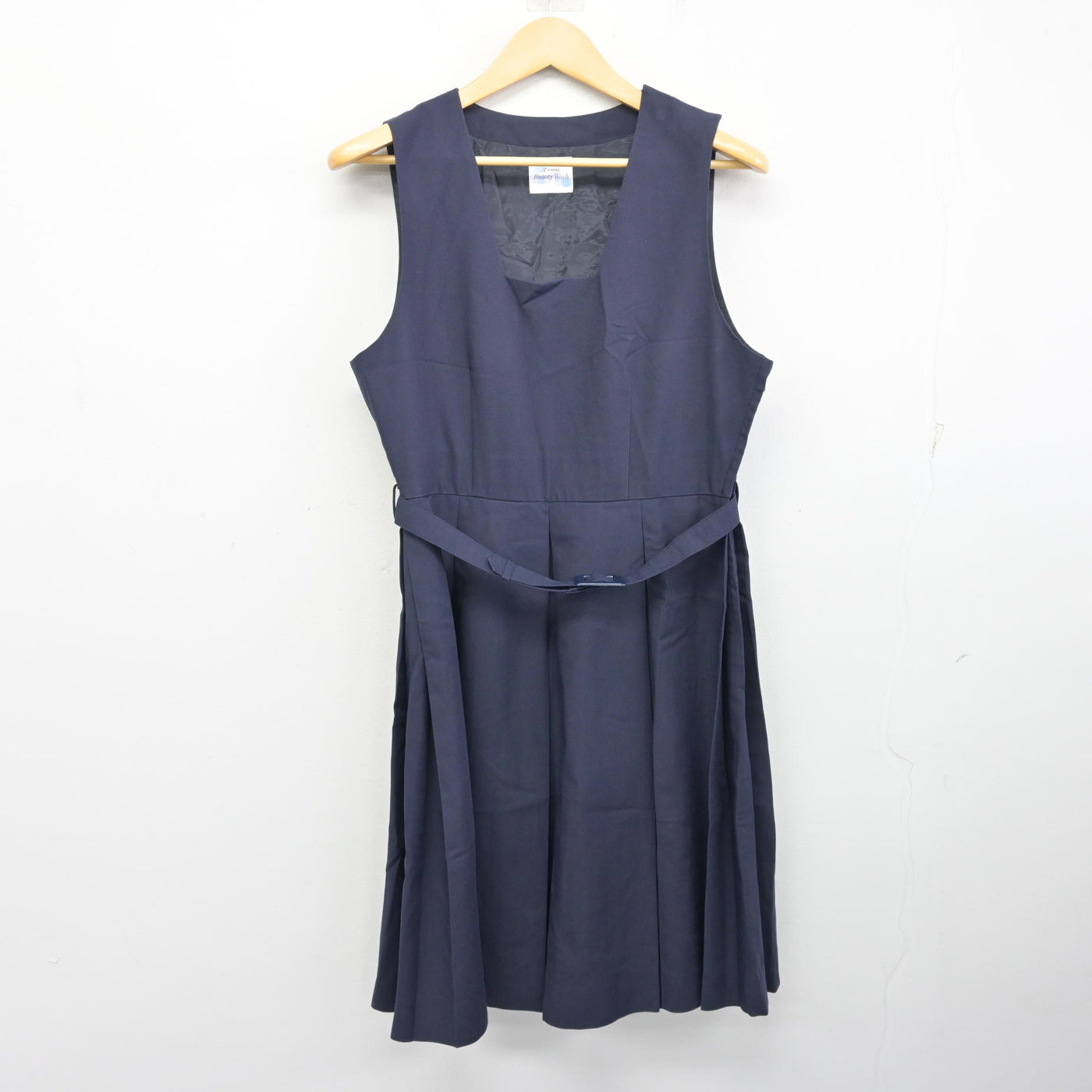 【中古】茨城県 水戸市立第四中学校 女子制服 2点 (ブレザー・ジャンパースカート) sf100267