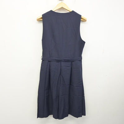 【中古】茨城県 水戸市立第四中学校 女子制服 2点 (ブレザー・ジャンパースカート) sf100267