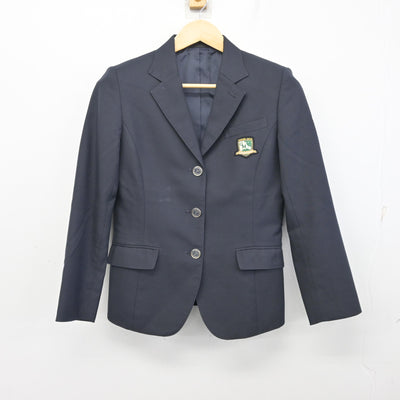 【中古】茨城県 つくば市立学園の森義務教育学校 女子制服 5点 (ブレザー・スカート) sf100292