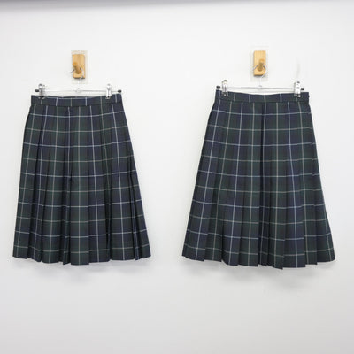 【中古】茨城県 つくば市立学園の森義務教育学校 女子制服 5点 (ブレザー・スカート) sf100292