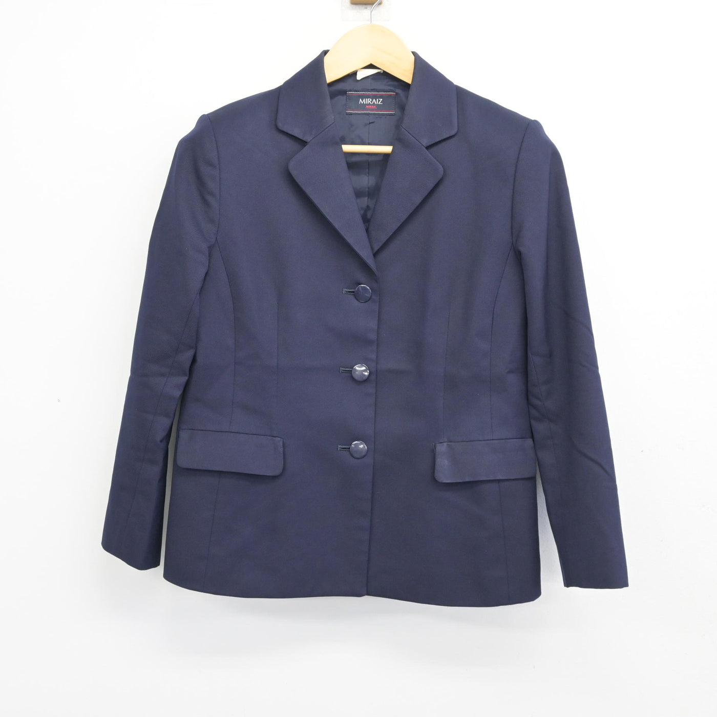 【中古】茨城県 土浦第二高等学校 女子制服 2点 (ブレザー・ジャンパースカート) sf100297