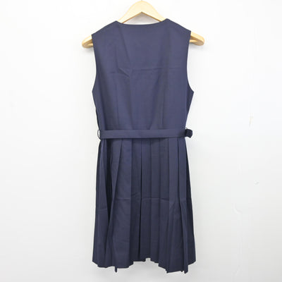 【中古】茨城県 土浦第二高等学校 女子制服 2点 (ブレザー・ジャンパースカート) sf100297