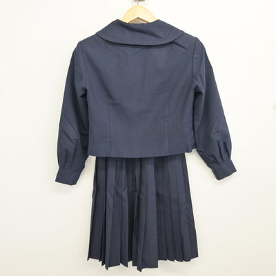 【中古】広島県 福山葦陽高等学校 女子制服 2点 (セーラー服・スカート) sf100314