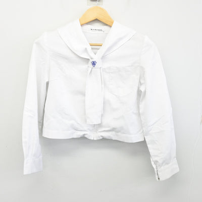 【中古】広島県 福山葦陽高等学校 女子制服 2点 (セーラー服・スカート) sf100315
