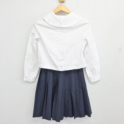 【中古】広島県 福山葦陽高等学校 女子制服 2点 (セーラー服・スカート) sf100316