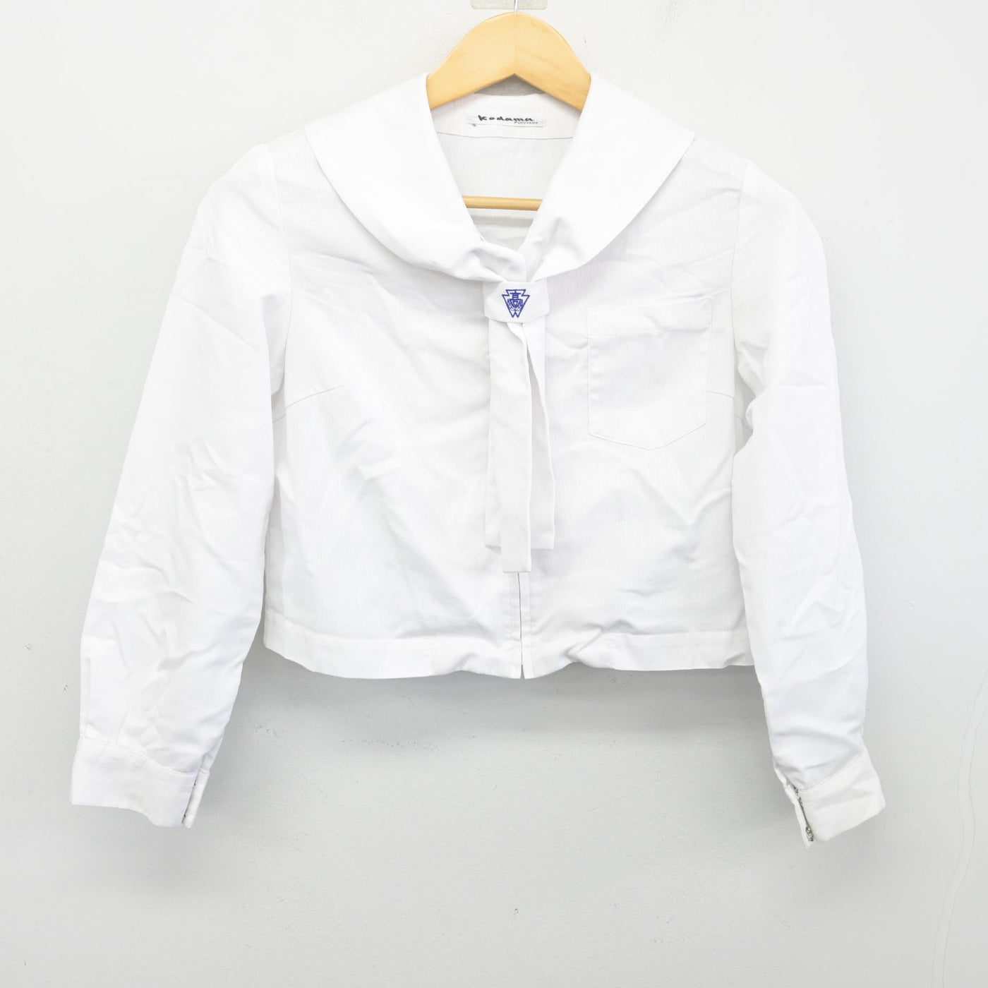 【中古】広島県 福山葦陽高等学校 女子制服 2点 (セーラー服・スカート) sf100316