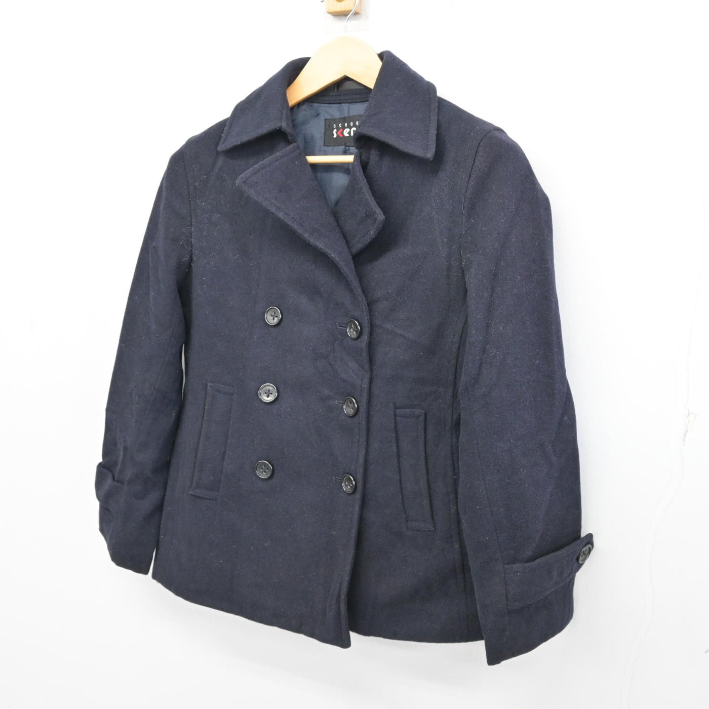 【中古】広島県 福山葦陽高等学校 女子制服 1点 (コート) sf100317