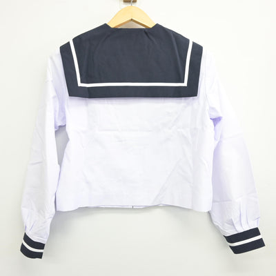【中古】宮崎県 宮崎西中学校 女子制服 2点 (セーラー服) sf100321