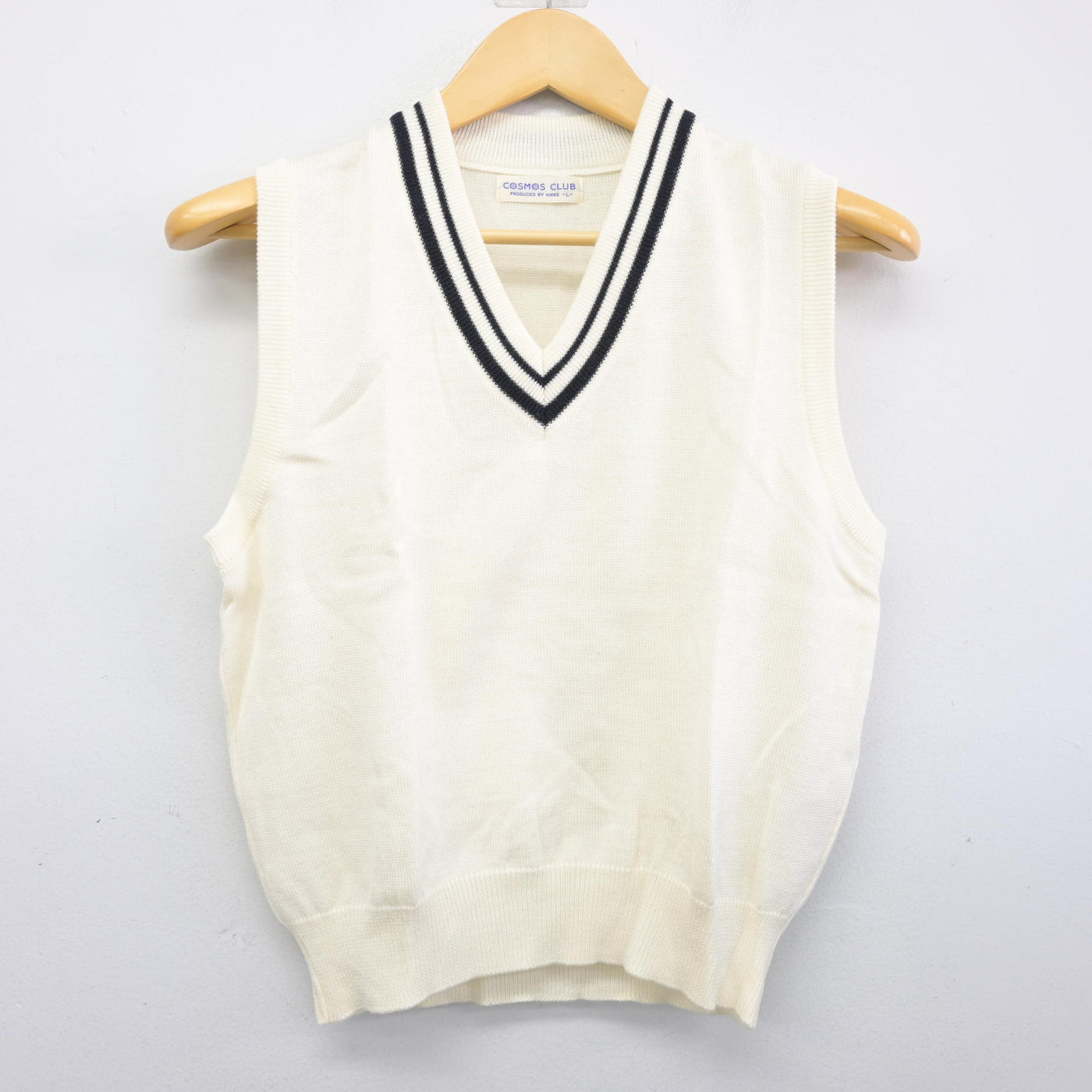 【中古】宮崎県 宮崎商業高等学校 女子制服 2点 (ニット・ニットベスト) sf100322