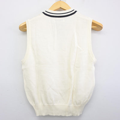【中古】宮崎県 宮崎商業高等学校 女子制服 2点 (ニット・ニットベスト) sf100322