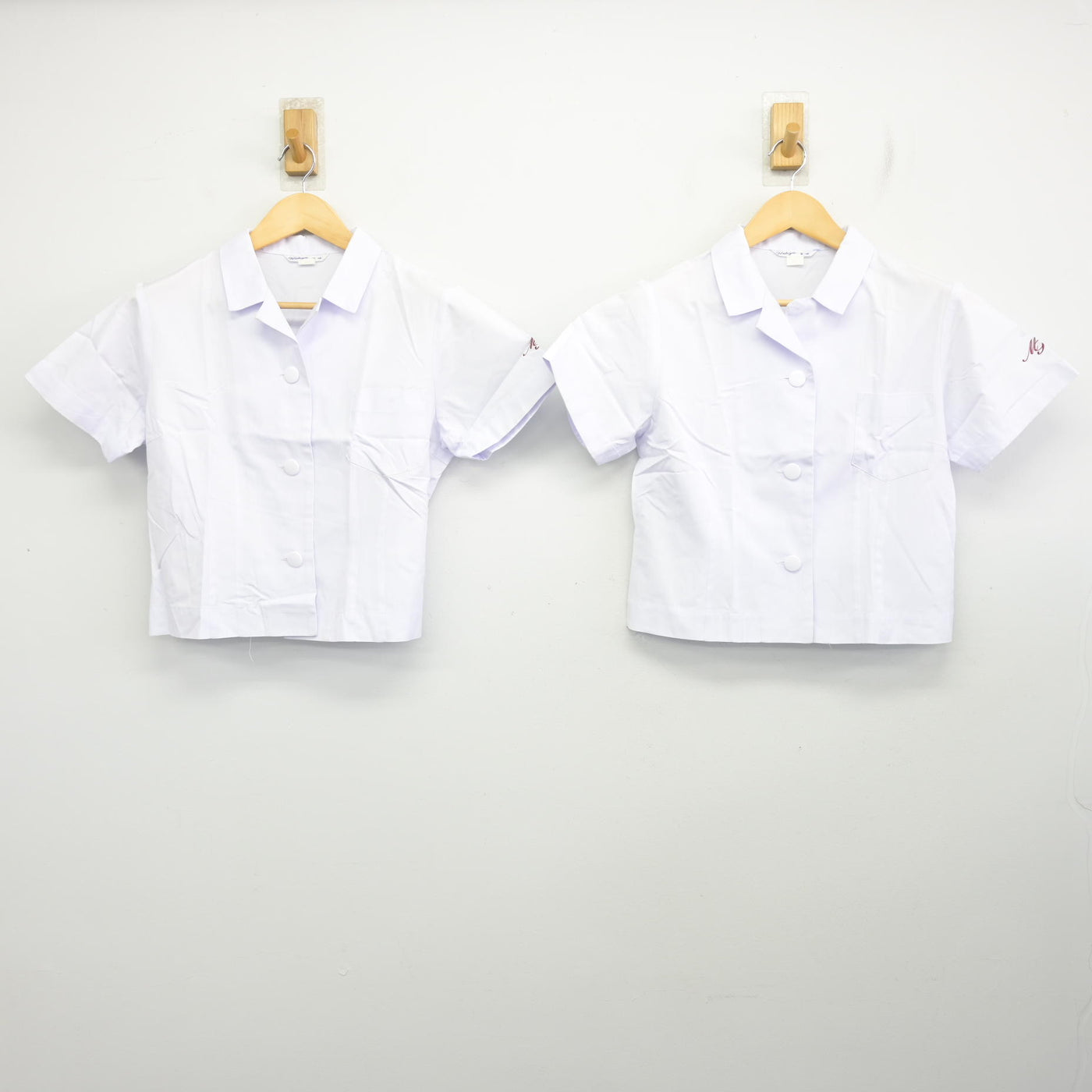 【中古】宮崎県 宮崎商業高等学校 女子制服 3点 (ブラウス・スカート) sf100323