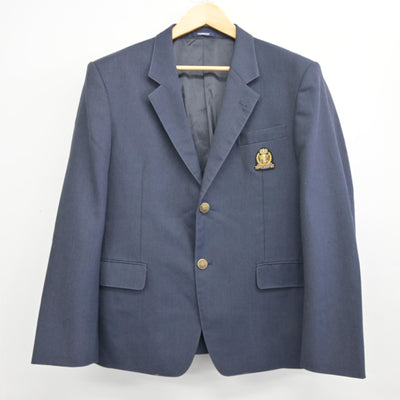 【中古】大阪府 佐野工科高等学校 男子制服 3点 (ブレザー・ズボン) sf100324