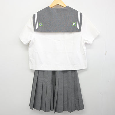 【中古】山形県 日本大学山形高等学校 女子制服 2点 (セーラー服・スカート) sf100335