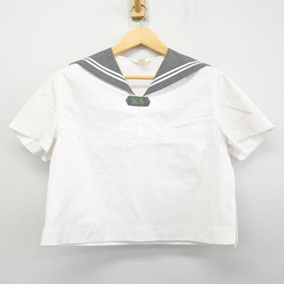 【中古】山形県 日本大学山形高等学校 女子制服 2点 (セーラー服・スカート) sf100335