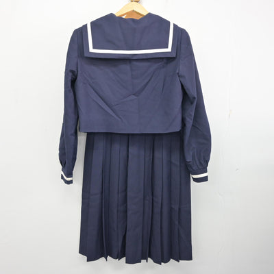 【中古】熊本県 東部中学校 女子制服 3点 (セーラー服・ジャンパースカート) sf100347