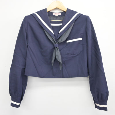 【中古】熊本県 東部中学校 女子制服 3点 (セーラー服・ジャンパースカート) sf100347