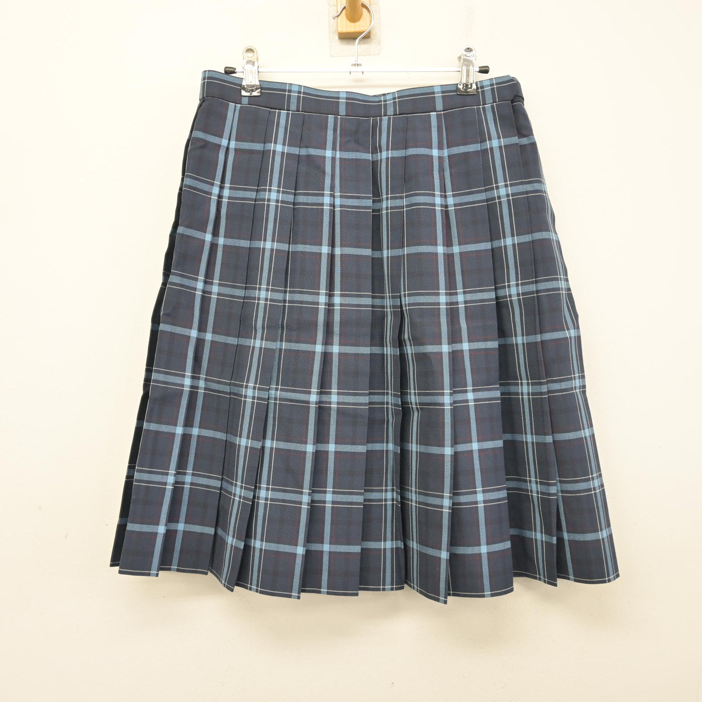 【中古】千葉県 西武台千葉高等学校 女子制服 2点 (ニットベスト・スカート) sf100363