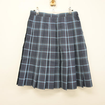 【中古】千葉県 西武台千葉高等学校 女子制服 2点 (ニットベスト・スカート) sf100363
