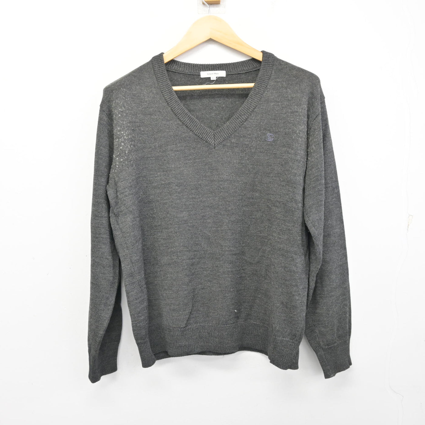 【中古】千葉県 西武台千葉高等学校 女子制服 2点 (ニット・ニットベスト) sf100364