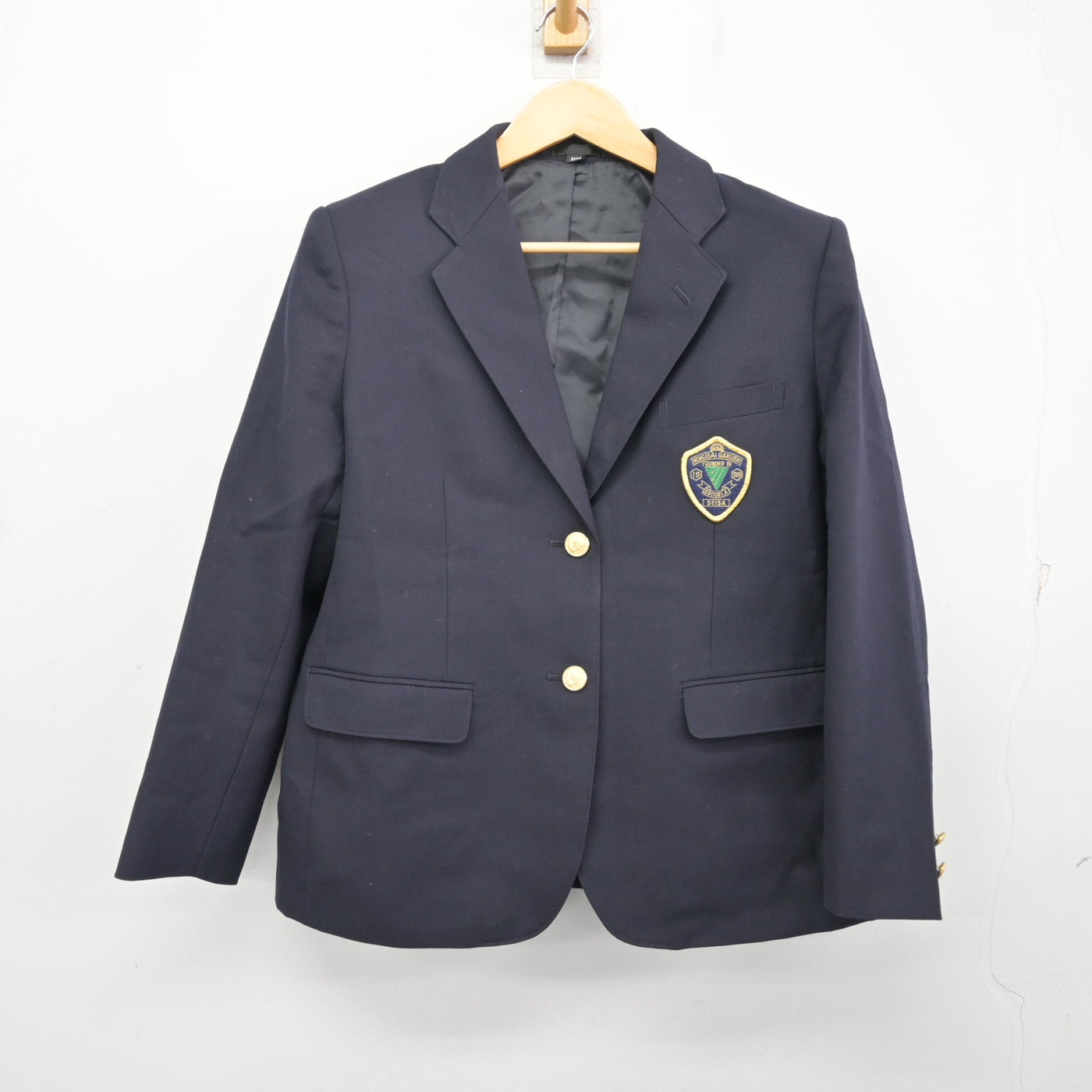 【中古】 星槎国際高等学校 女子制服 4点 (ブレザー・スカート・スカート) sf100368