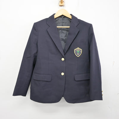 【中古】 星槎国際高等学校 女子制服 4点 (ブレザー・スカート・スカート) sf100368