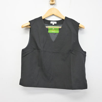 【中古】鹿児島県 玉龍中学校 女子制服 2点 (ベスト・シャツ) sf100371