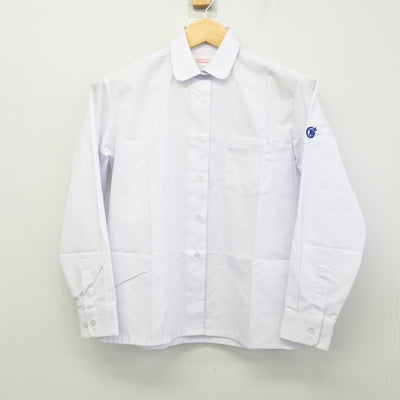 【中古】鹿児島県 玉龍中学校 女子制服 2点 (ベスト・シャツ) sf100371
