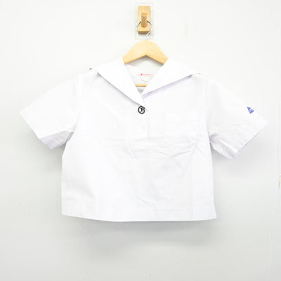 【中古】鹿児島県 玉龍中学校 女子制服 2点 (セーラー服・スカート) sf100372