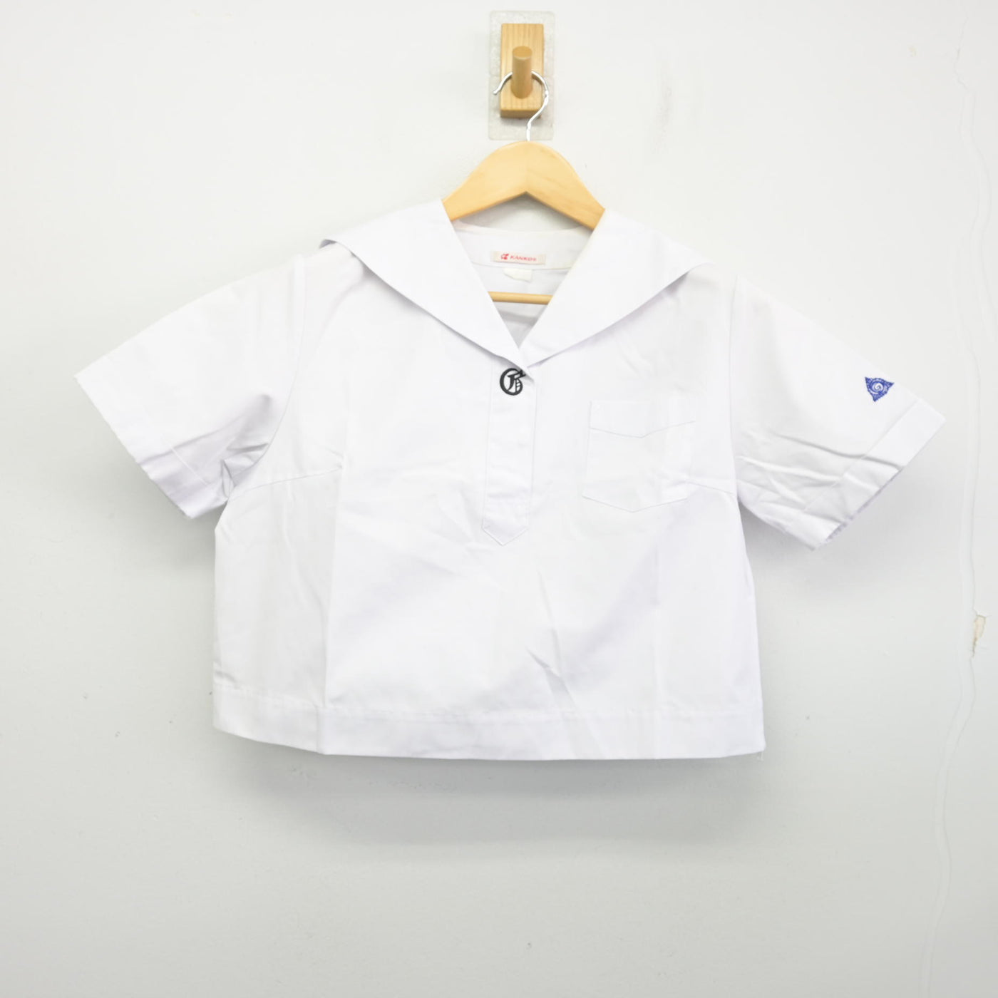 【中古】鹿児島県 玉龍中学校 女子制服 2点 (セーラー服・スカート) sf100373