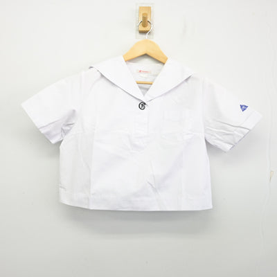 【中古】鹿児島県 玉龍中学校 女子制服 2点 (セーラー服・スカート) sf100373