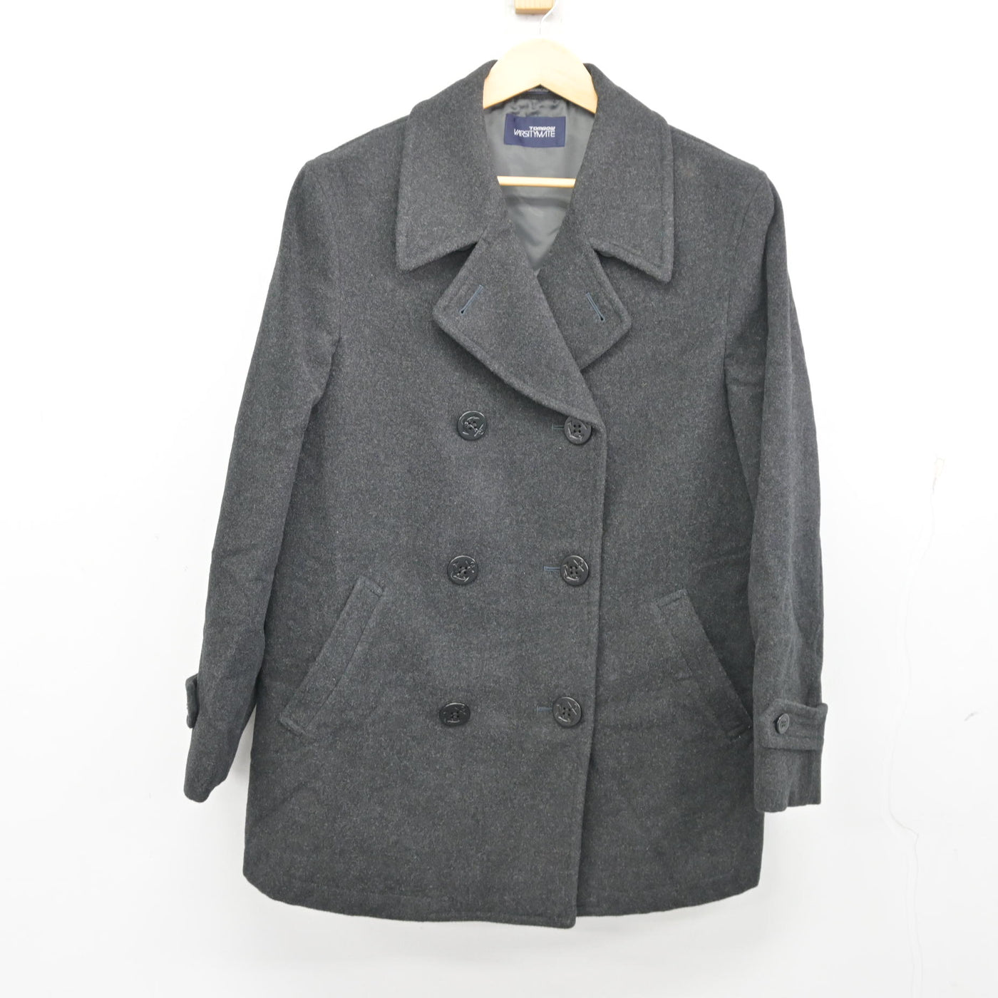 【中古】鹿児島県 玉龍中学校 女子制服 1点 (コート) sf100374