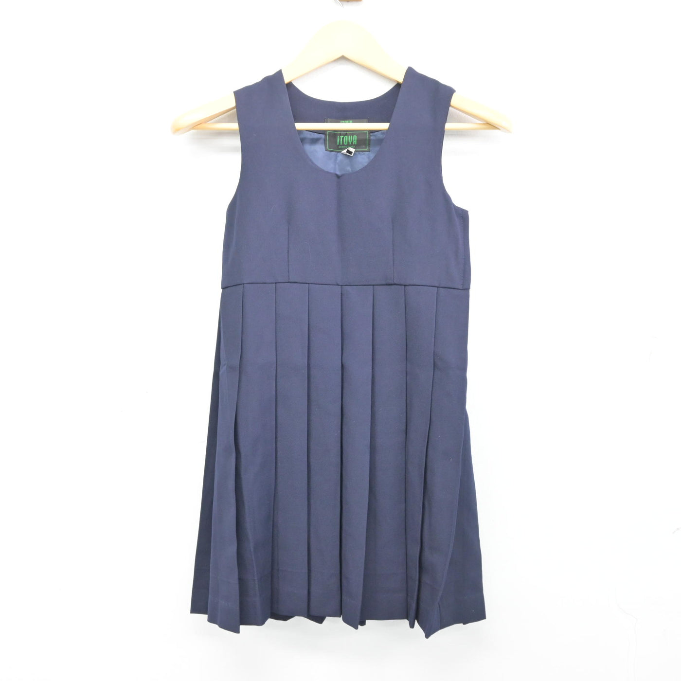 【中古】広島県 広島三育小学校 女子制服 4点 (セーラー服・ジャンパースカート) sf100378