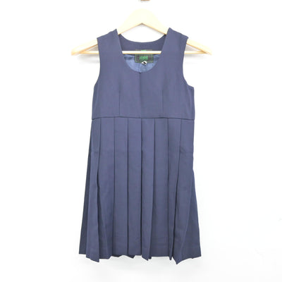 【中古】広島県 広島三育小学校 女子制服 4点 (セーラー服・ジャンパースカート) sf100378