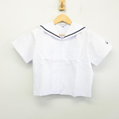 【中古】広島県 広島三育小学校 女子制服 2点 (セーラー服・スカート) sf100381
