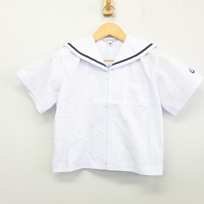 【中古】広島県 広島三育小学校 女子制服 2点 (セーラー服・スカート) sf100382