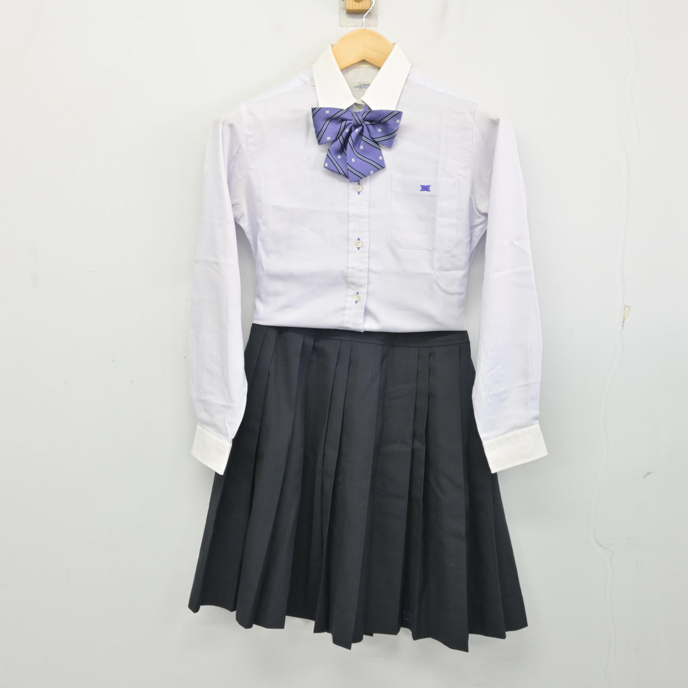 【中古】宮城県 仙台東高等学校 女子制服 4点 (ブレザー・シャツ・スカート) sf100386