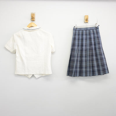 【中古】東京都 東洋大学京北高等学校 女子制服 2点 (ブラウス・スカート) sf100388