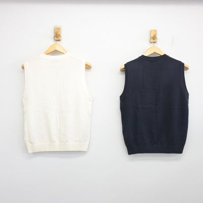 【中古】東京都 東洋大学京北高等学校 女子制服 2点 (ニット) sf100389