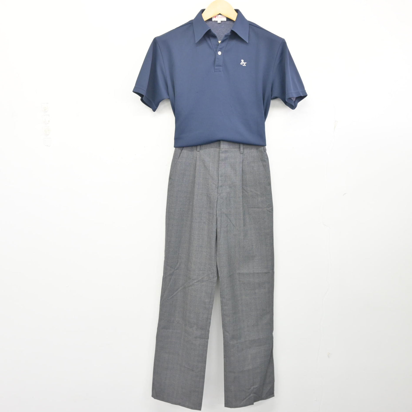 【中古】東京都 足立区立第十中学校 男子制服 2点 (シャツ・ズボン) sf100398