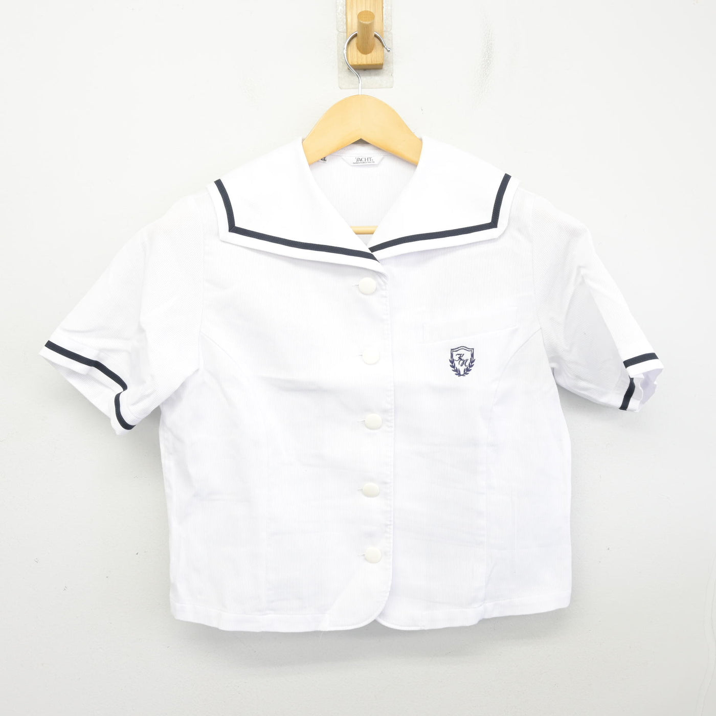 【中古】兵庫県 神戸野田高等学校 女子制服 2点 (セーラー服・スカート) sf100404