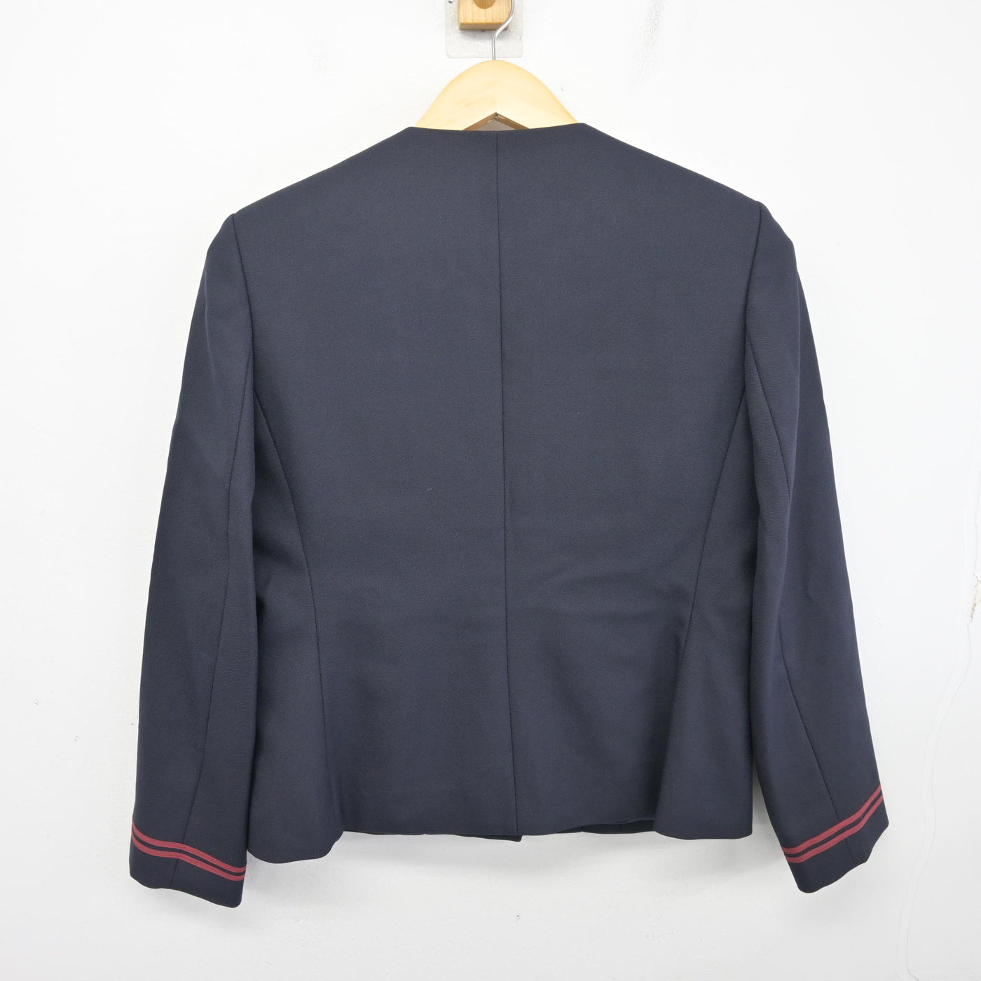 【中古】山形県 寒河江高等学校 女子制服 2点 (ブレザー・スカート) sf100413