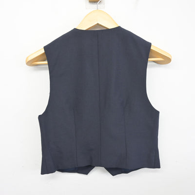 【中古】山形県 寒河江高等学校 女子制服 2点 (ベスト・スカート) sf100414