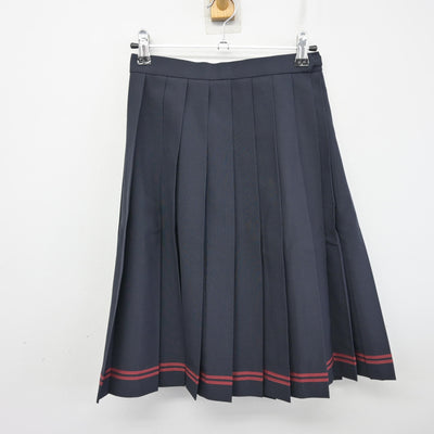 【中古】山形県 寒河江高等学校 女子制服 2点 (ベスト・スカート) sf100414