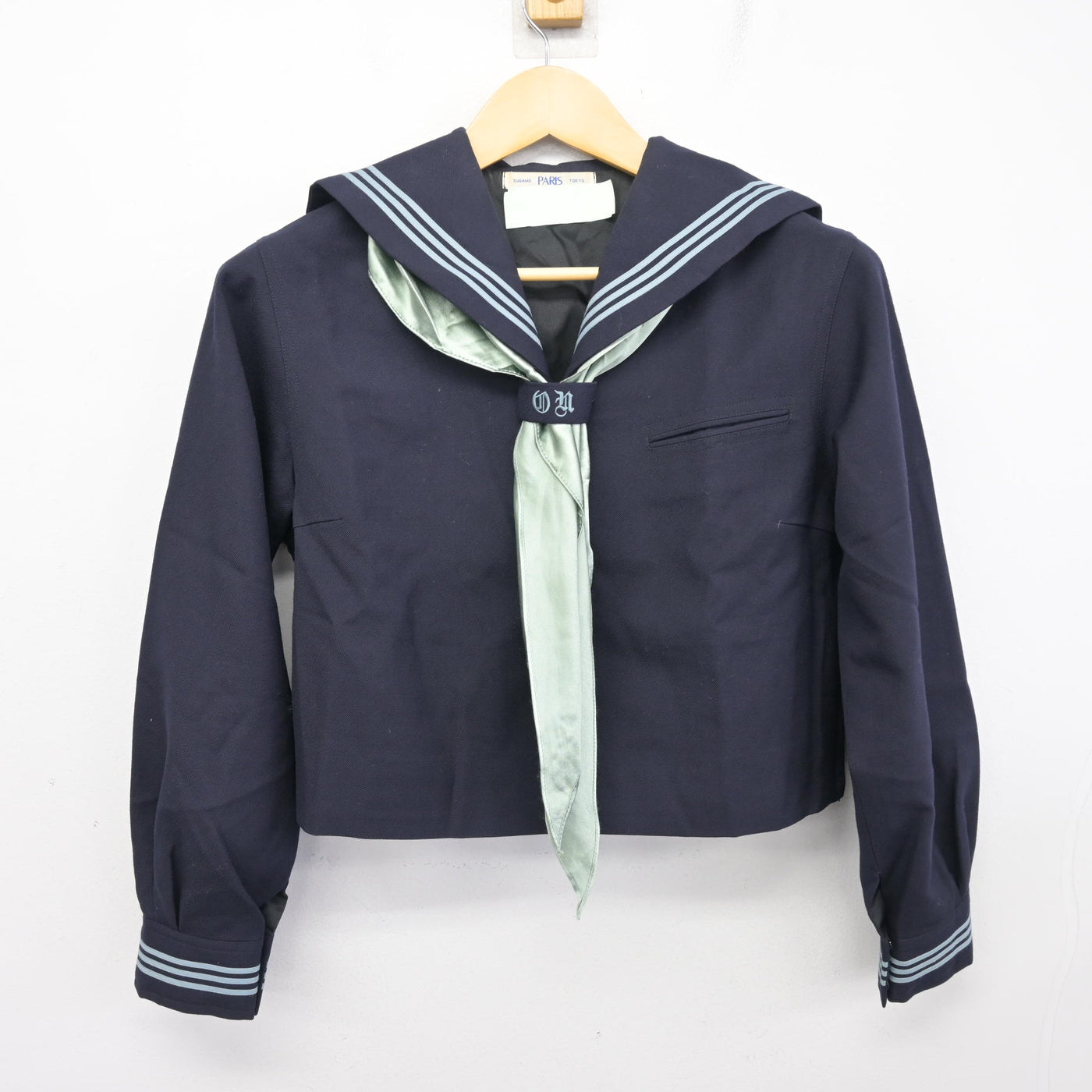 【中古】東京都 大妻中野中学校・高等学校 女子制服 3点 (セーラー服・ジャンパースカート) sf100415