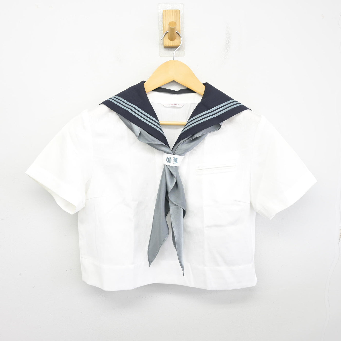 【中古】東京都 大妻中野中学校・高等学校 女子制服 3点 (セーラー服・スカート) sf100416