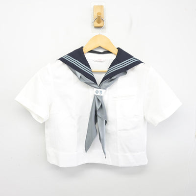 【中古】東京都 大妻中野中学校・高等学校 女子制服 3点 (セーラー服・スカート) sf100416